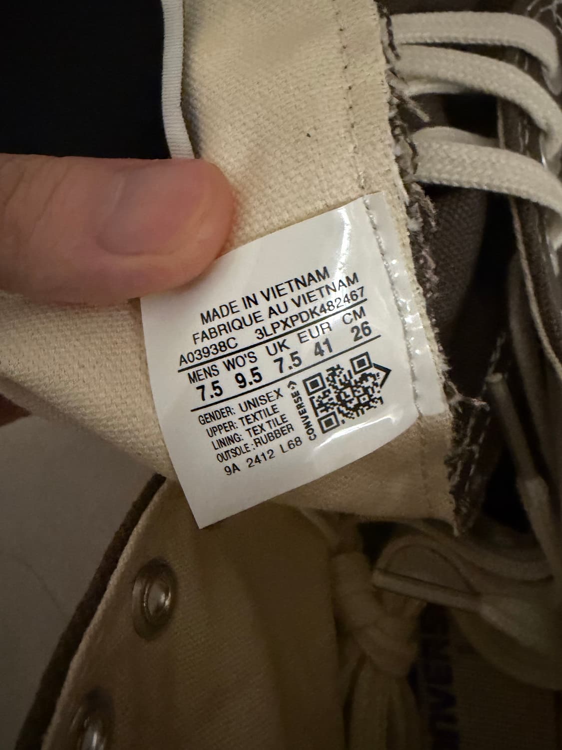 Converse Drkshdw Turbowdark high 41 상품이미지5