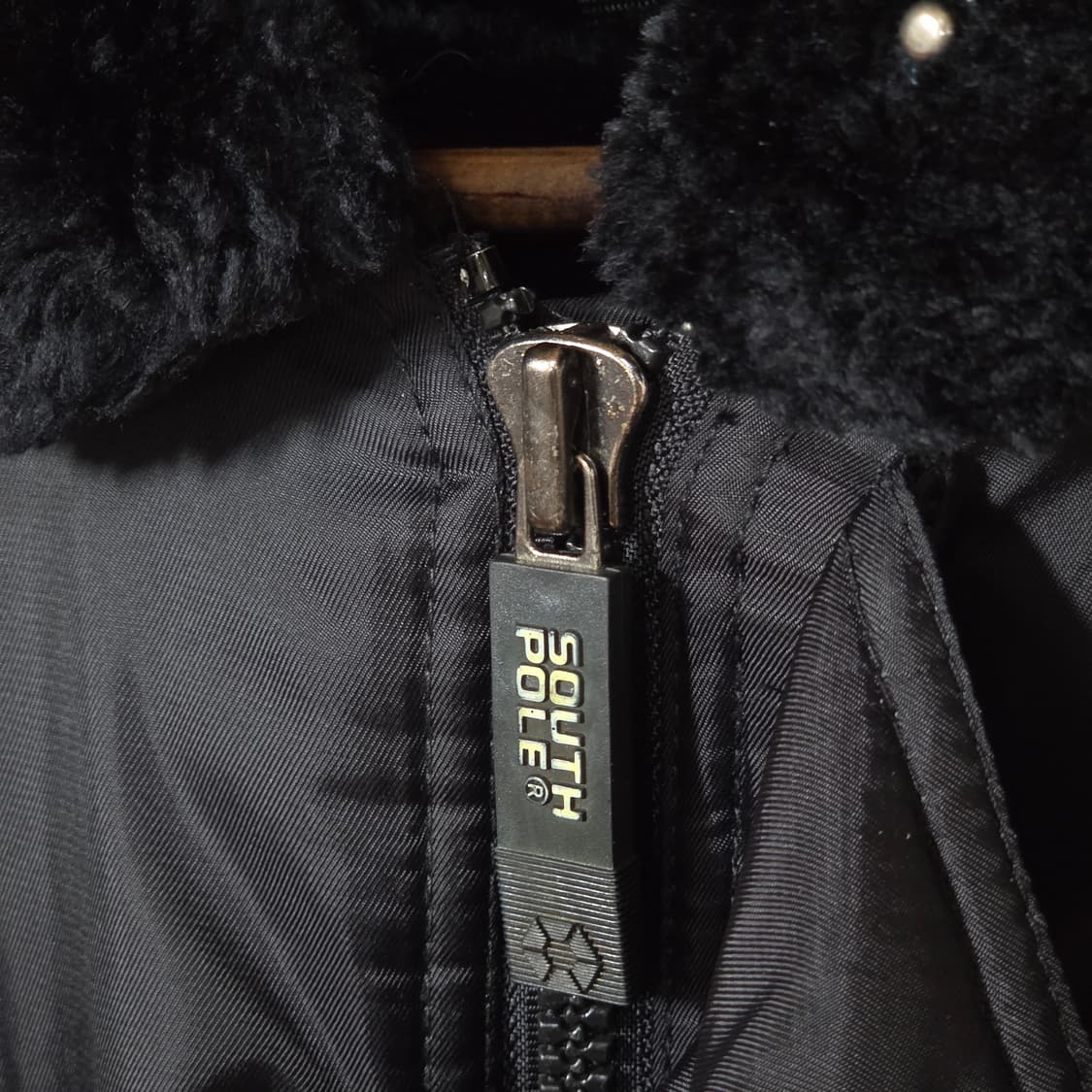 사우스 폴 올드스쿨 힙합 오버핏 항공 패딩 상품이미지5