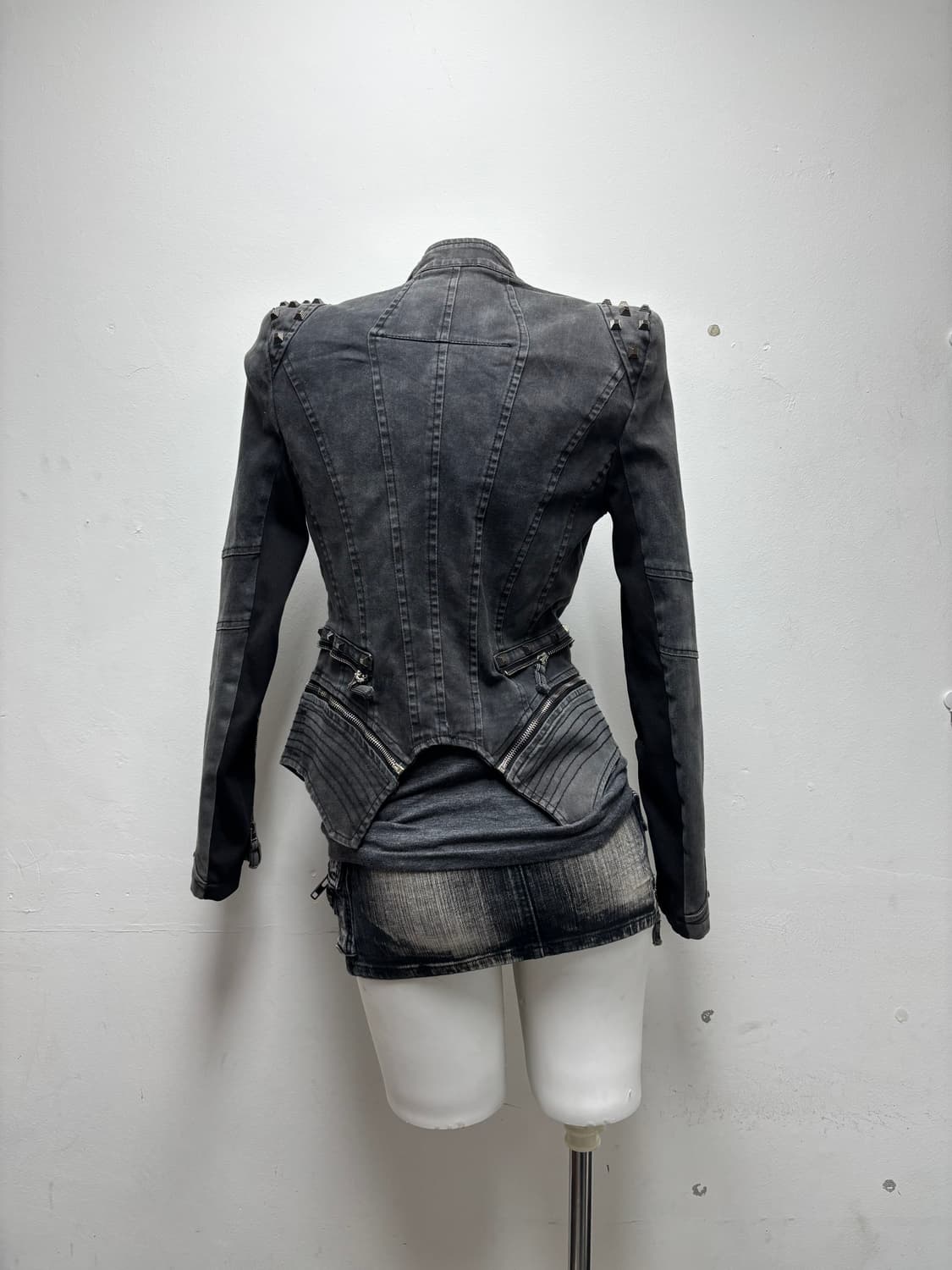 [SHALANG]00’s Rare Design Zip&Stud Detai 상품이미지10