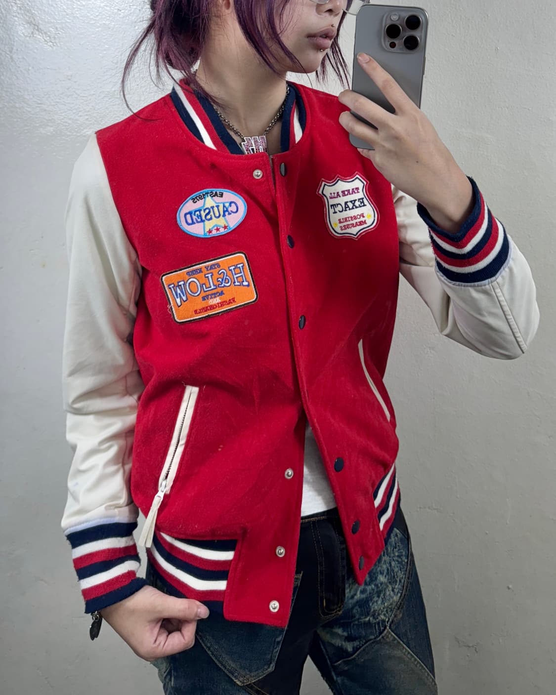 키치 바시티자켓 상품이미지1