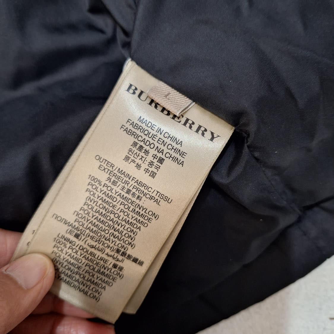 버버리  다운패딩조끼L 상품이미지3