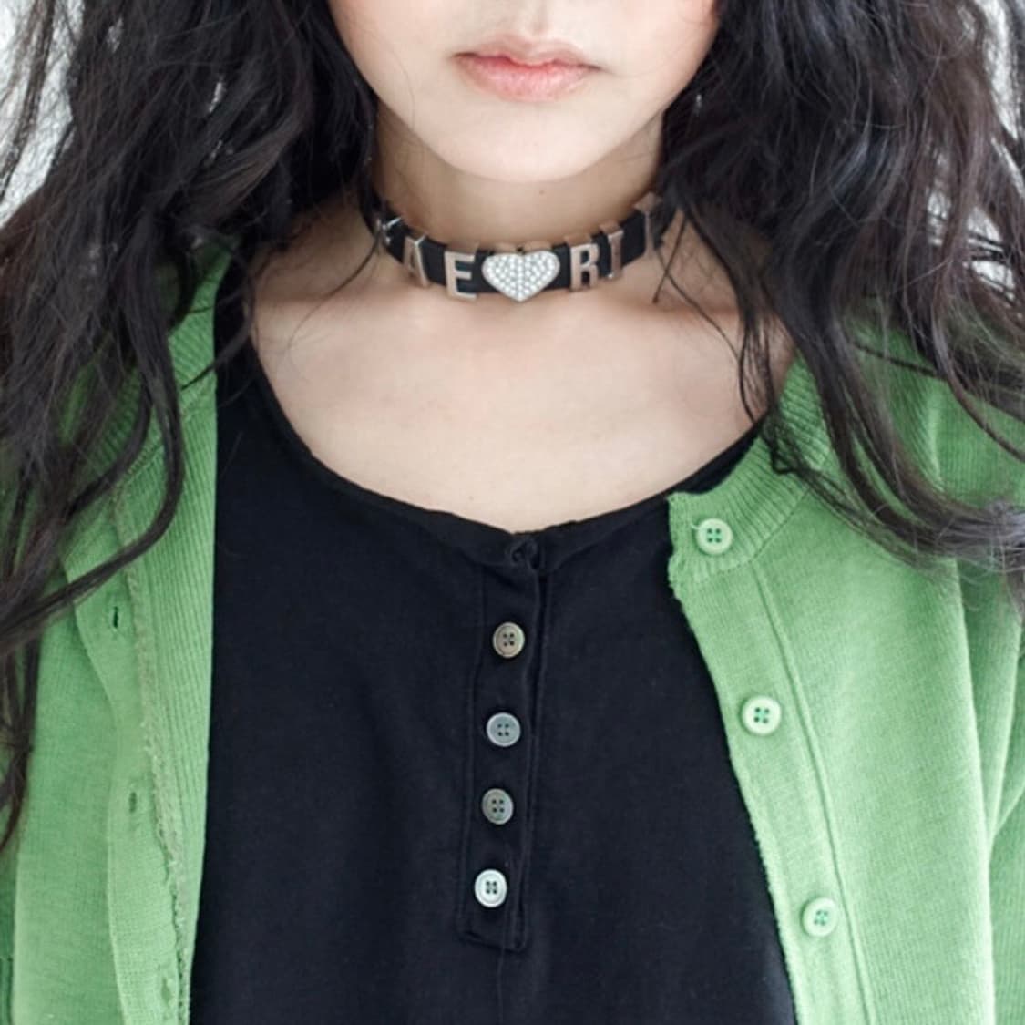 샵페어리 큐빅 초커 목걸이 상품이미지2