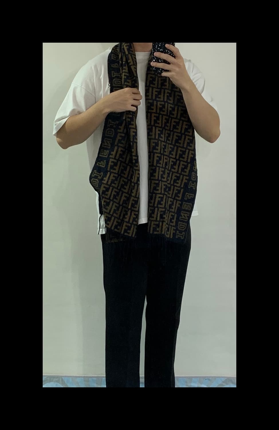 펜디 쥬카 양면 목도리(정품) 상품이미지2