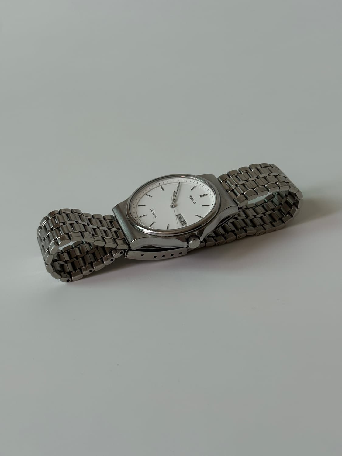 1980s Chronos Silver Quartz 상품이미지4