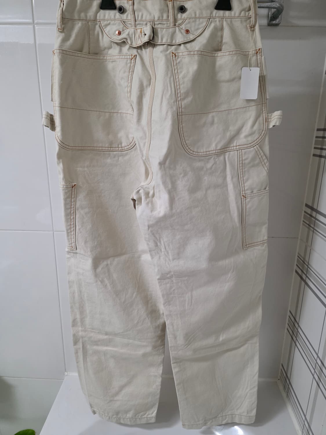 캐피탈 씬 캔버스 럼버 팬츠 키나리 3사이즈 상품이미지2