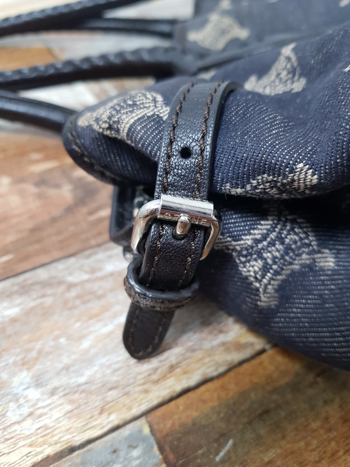 [정품] 셀린느 마카담 데님 숄더백 상품이미지3