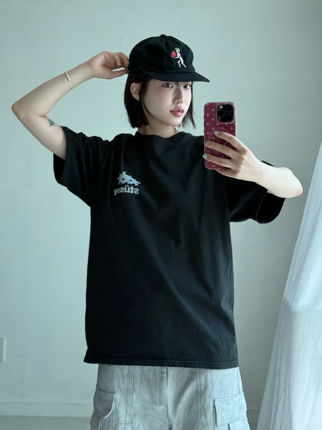 스투시 서퍼워크 피그먼트 반팔티 상품이미지2