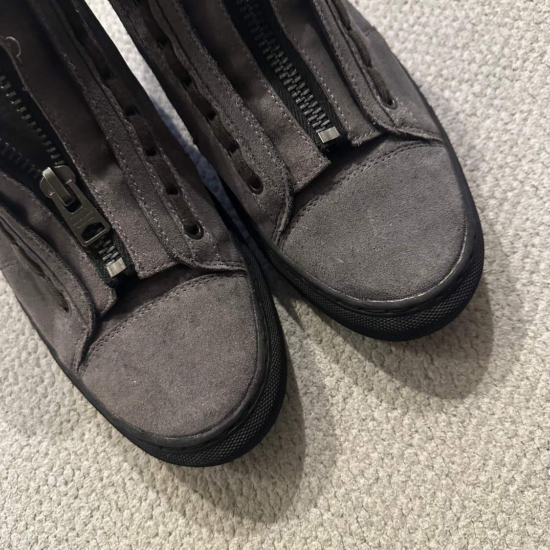 올세인츠 AllSaints 리얼 스웨이드 하이탑 스니커즈 상품이미지7