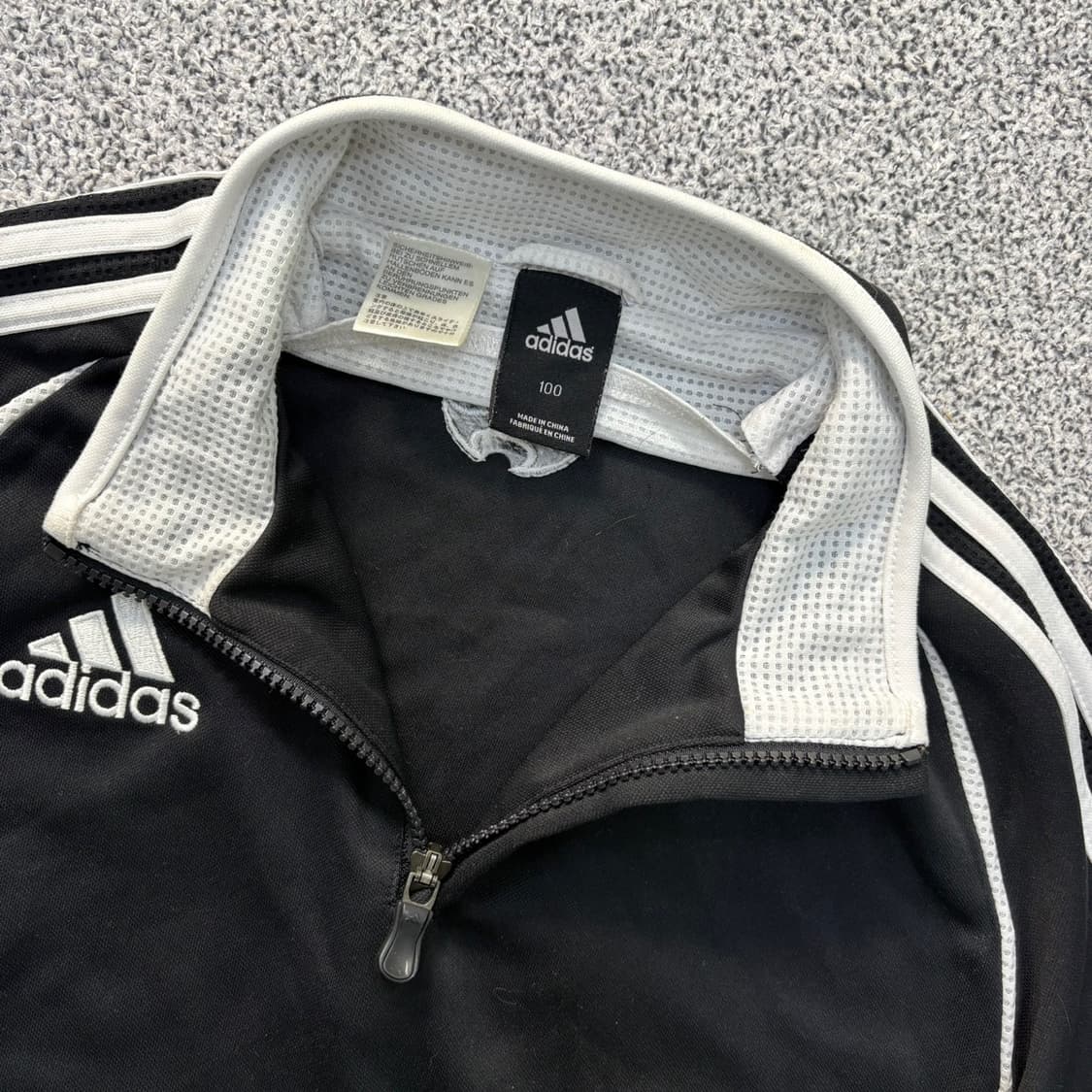 100 아디다스 반집업 긴팔티 져지 0428J 상품이미지2