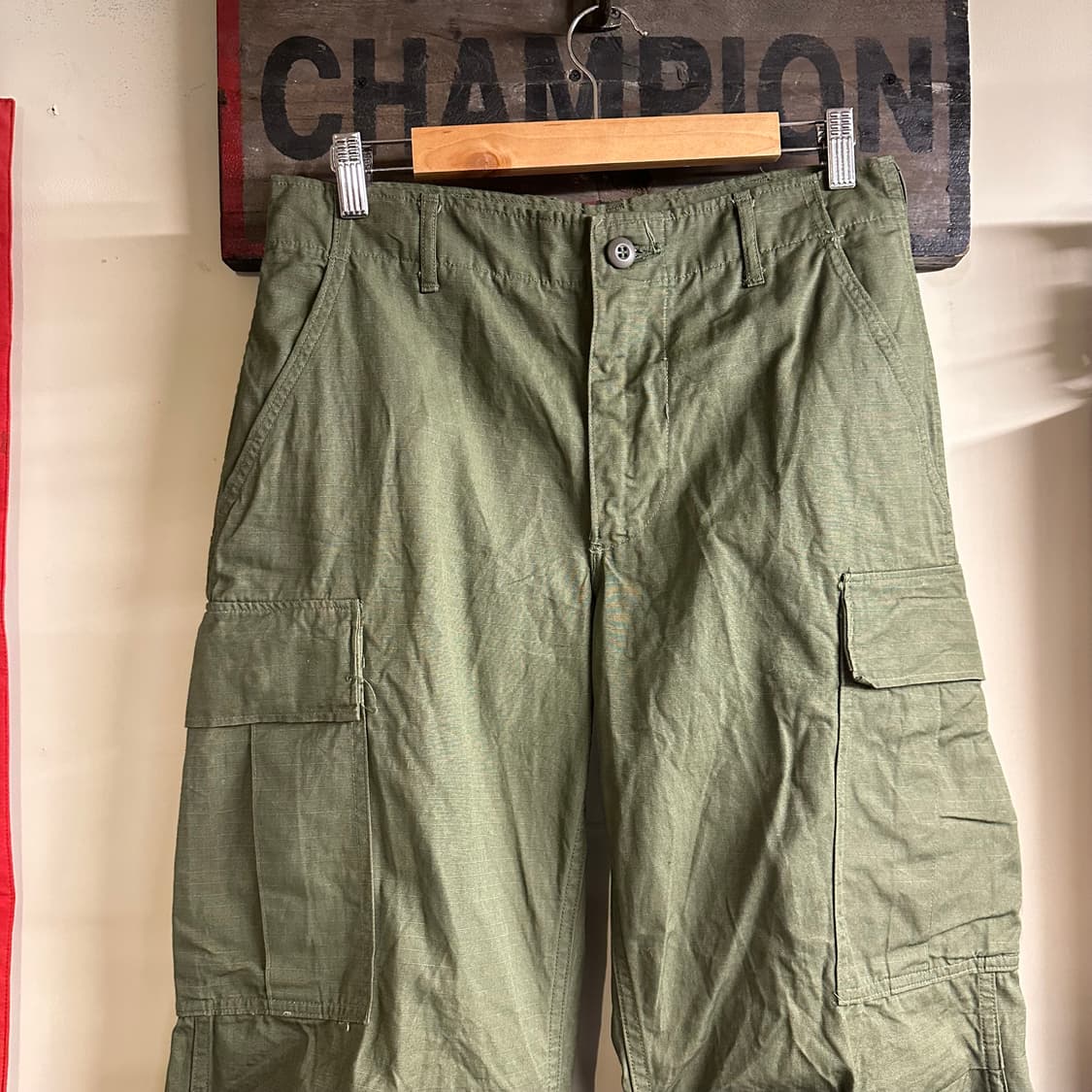 미군 오리지널 정글퍼티그 팬츠 SR 상품이미지2