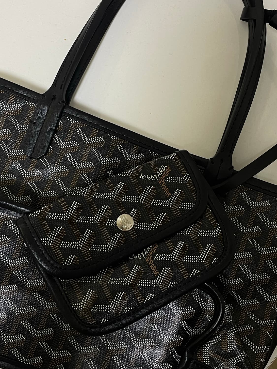 고야드 미니앙주 블랙 상품이미지2