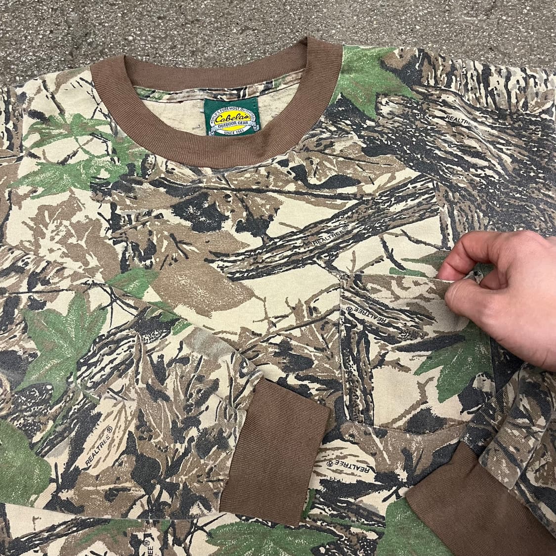 90s Cabelas 리얼트리 롱슬리브 (105) 상품이미지2