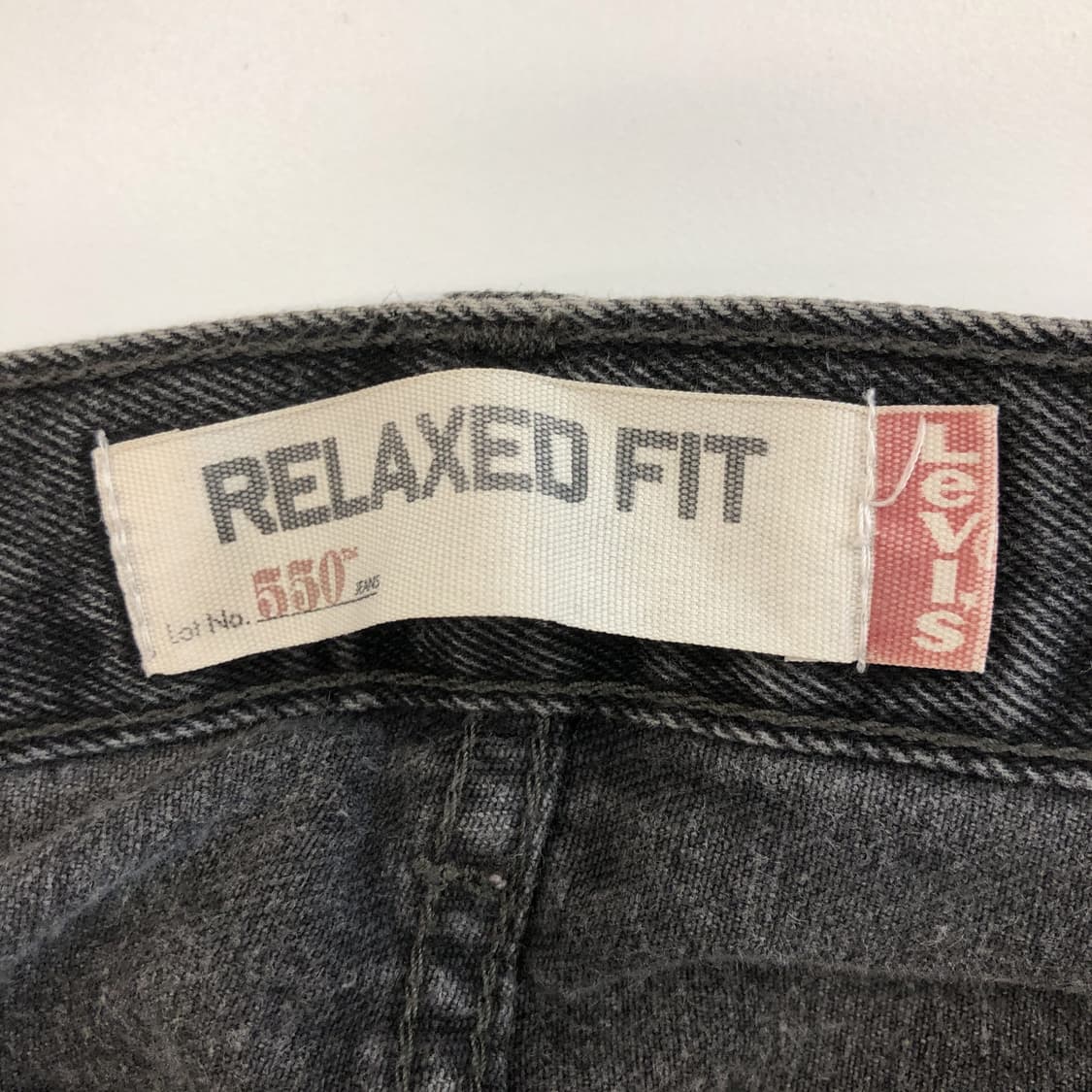 리바이스 550 릴렉시드 USA 워시드블랙데님 35-36 상품이미지5