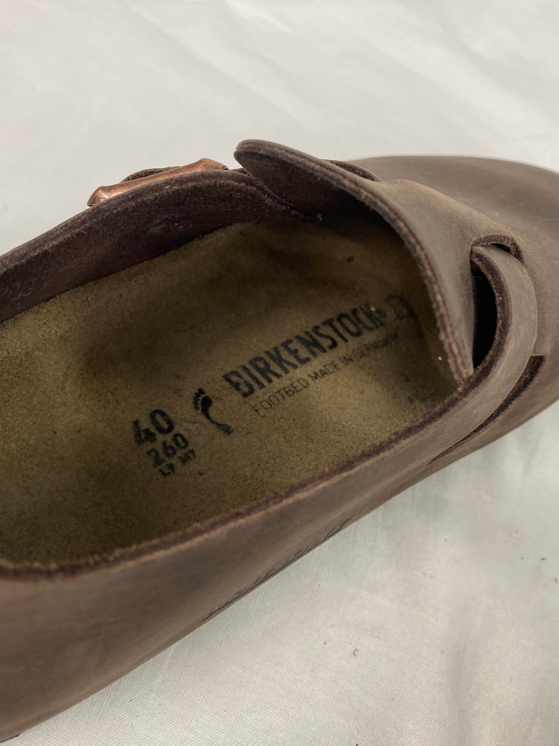 버켄스탁 런던 하바나 레더 슈즈 260 <79> 상품이미지9