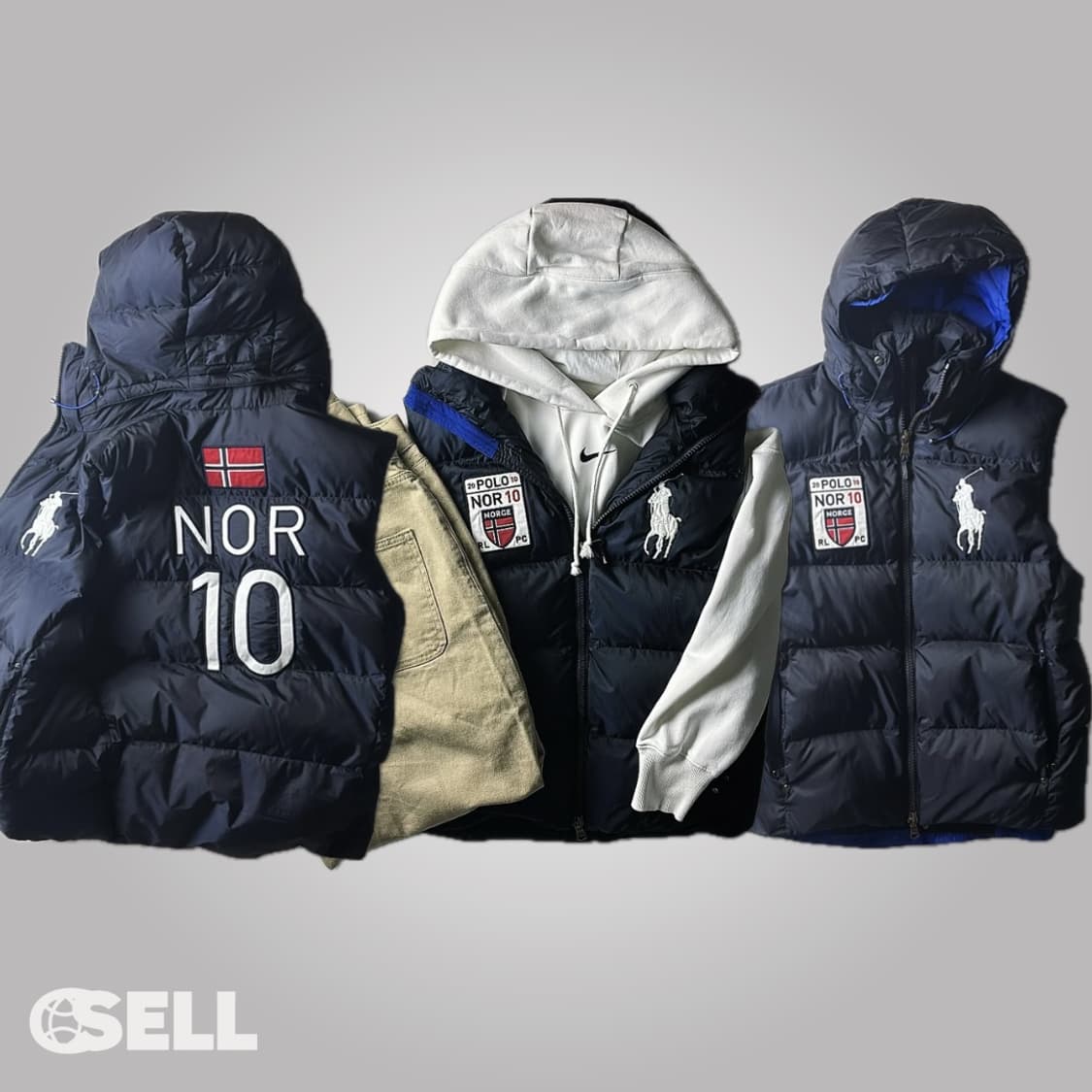 폴로 빅포니 노르웨이 조끼패딩 상품이미지2