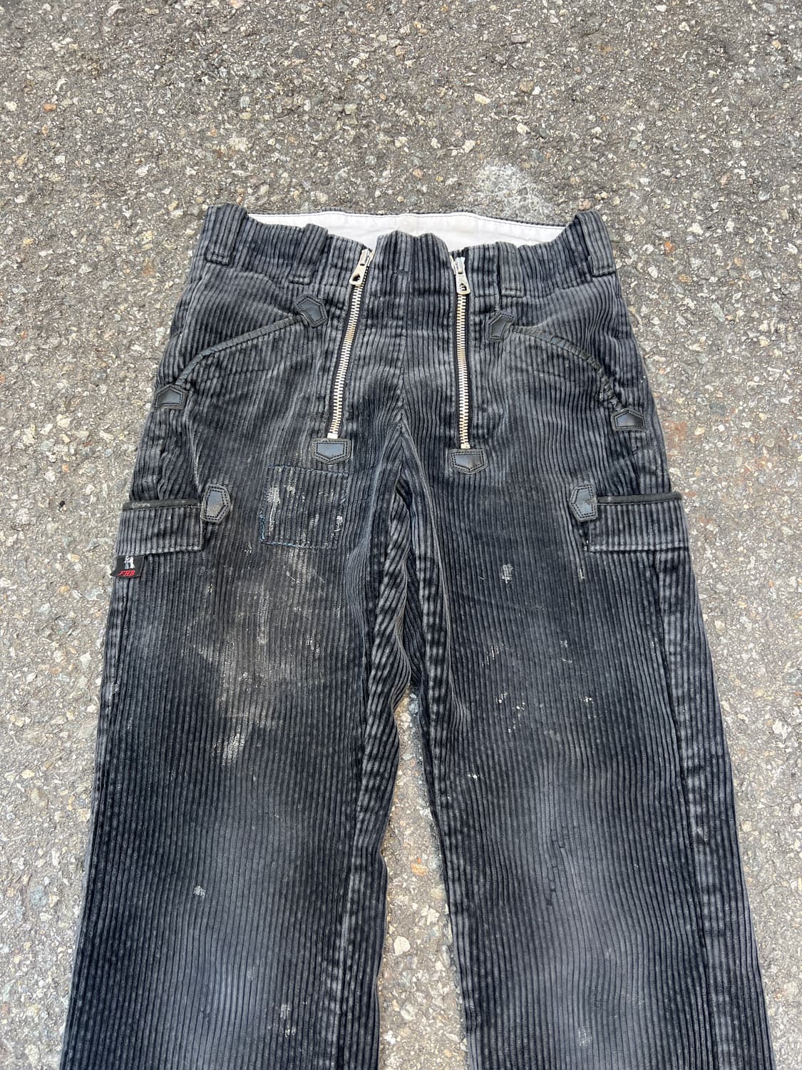 80s GERMANY LOGGER BLACK CORDUROY 코듀로이팬츠 상품이미지3