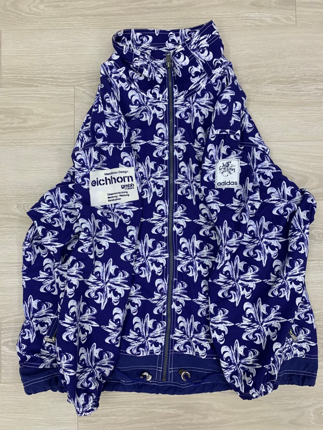 (M) 90‘s 아디다스 플로랄 져지 상품이미지2