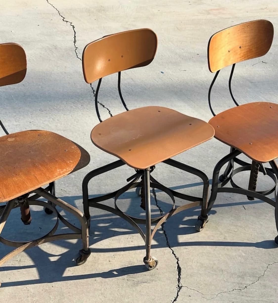 빈티지 Toledo 톨레도 인더스트리얼 스위블 체어 상품이미지2