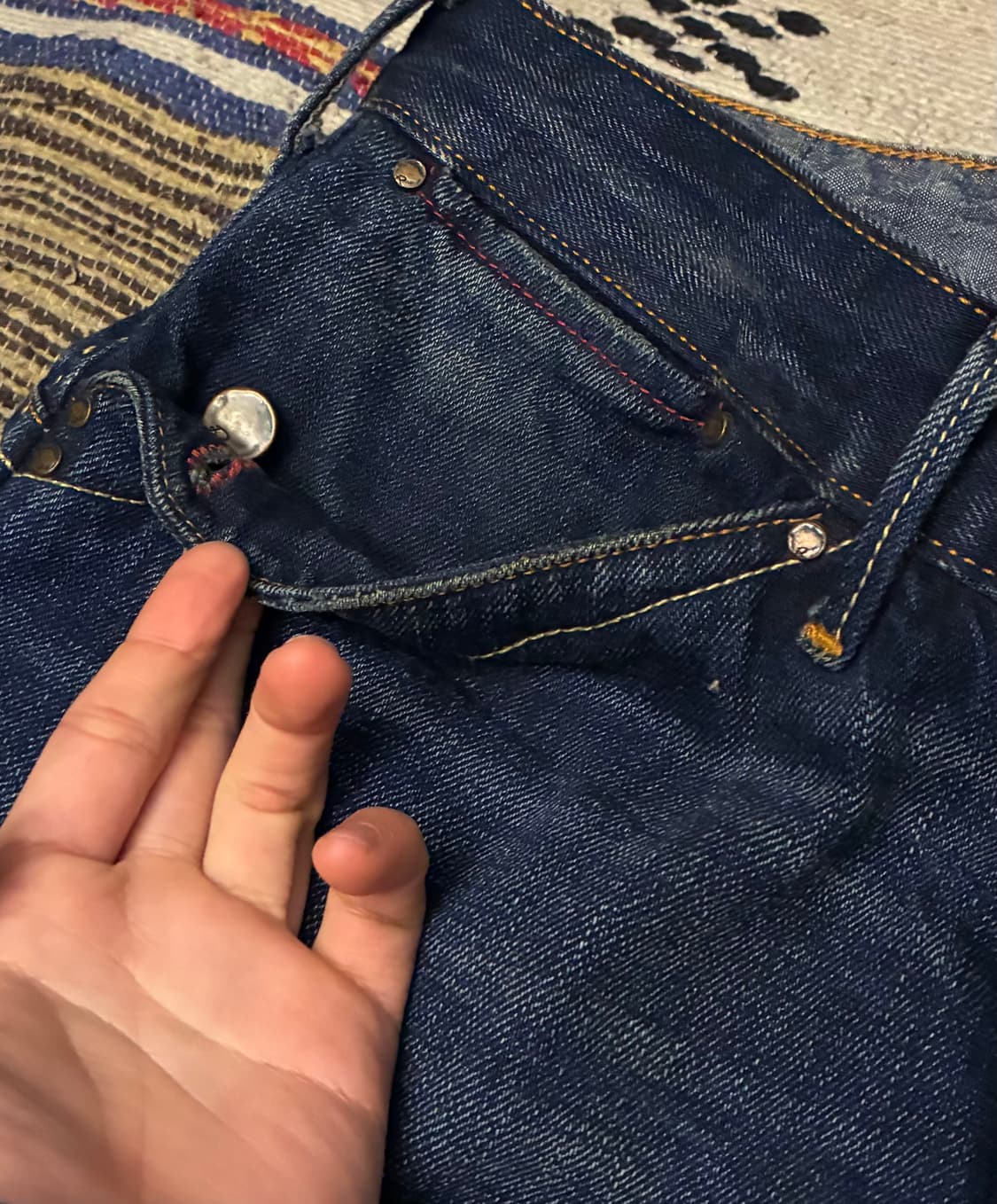 (31)00s 리바이스 레드룹 아인슈타인 커스텀 스트레이트 데님 진 상품이미지5