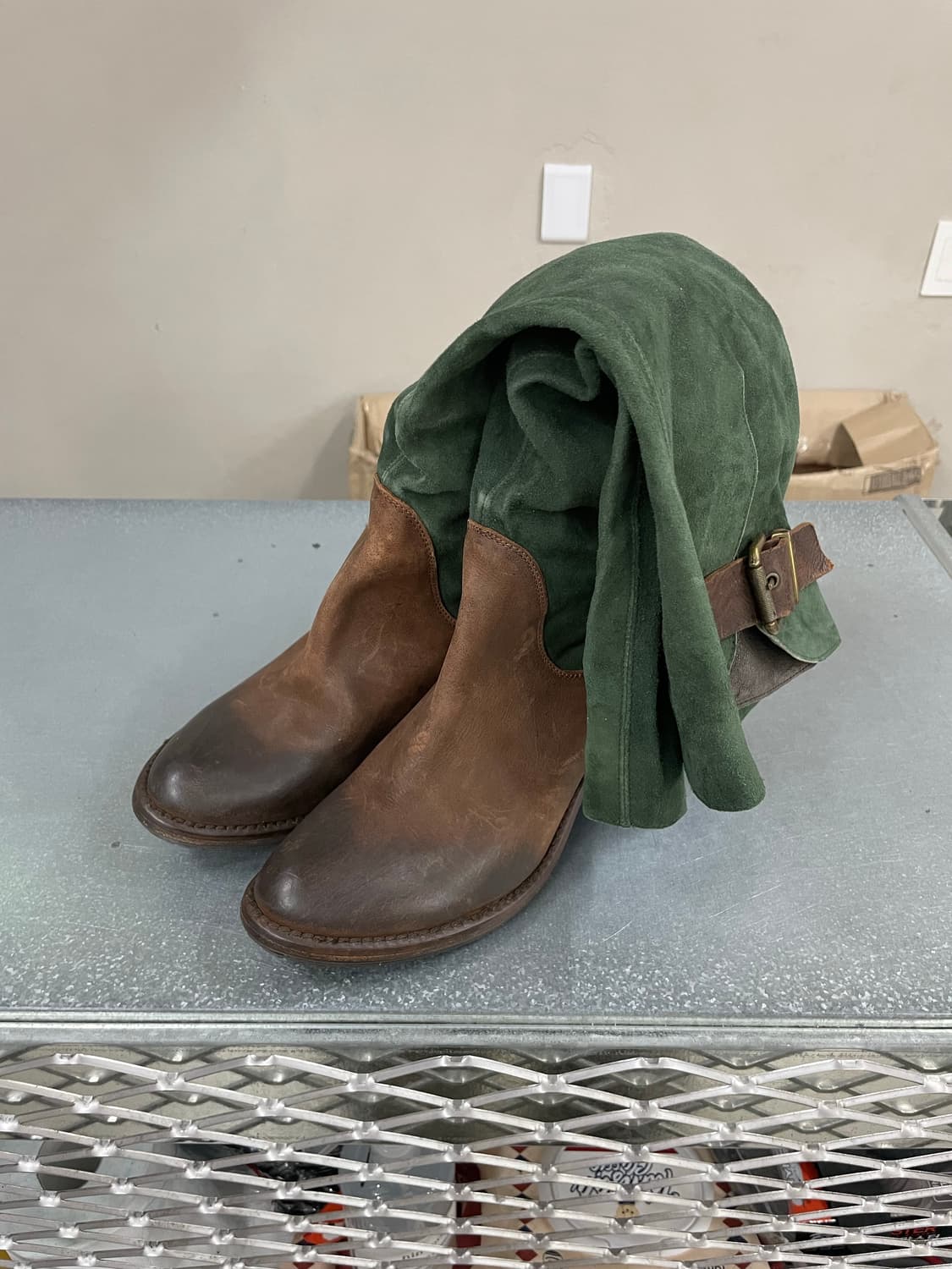 나일론 핸드메이드 인 이태리 부츠 39 상품이미지2