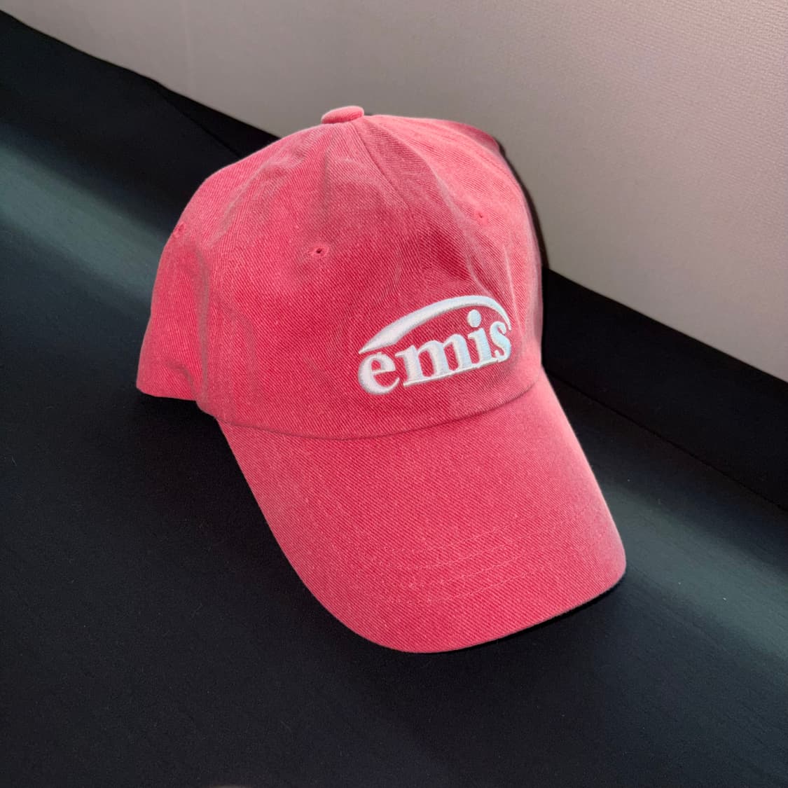 이미스 피그먼트 볼캡 레드 상품이미지2