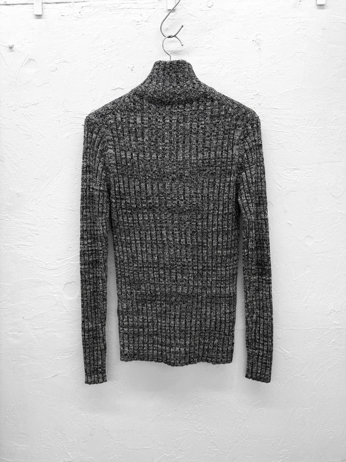 monsieur nicole 하이넥 하프버튼 니트 상품이미지4