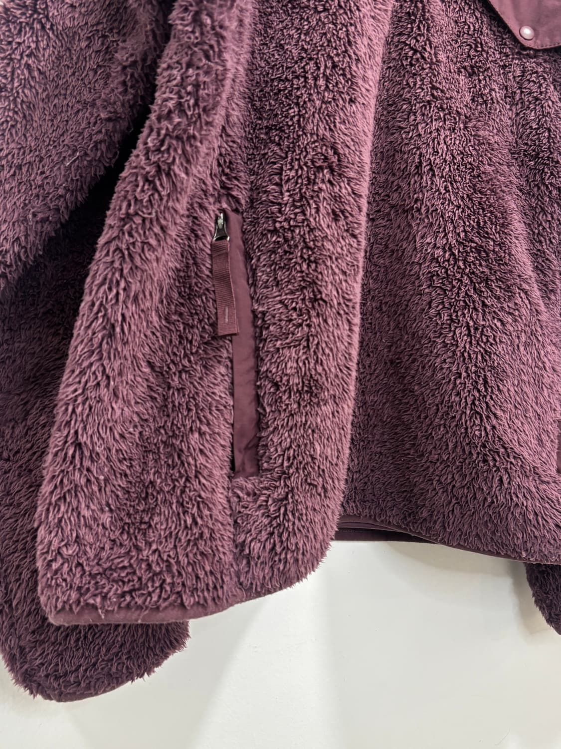 L.L.Bean 엘엘빈 자주색 플리스 풀오버 상품이미지8