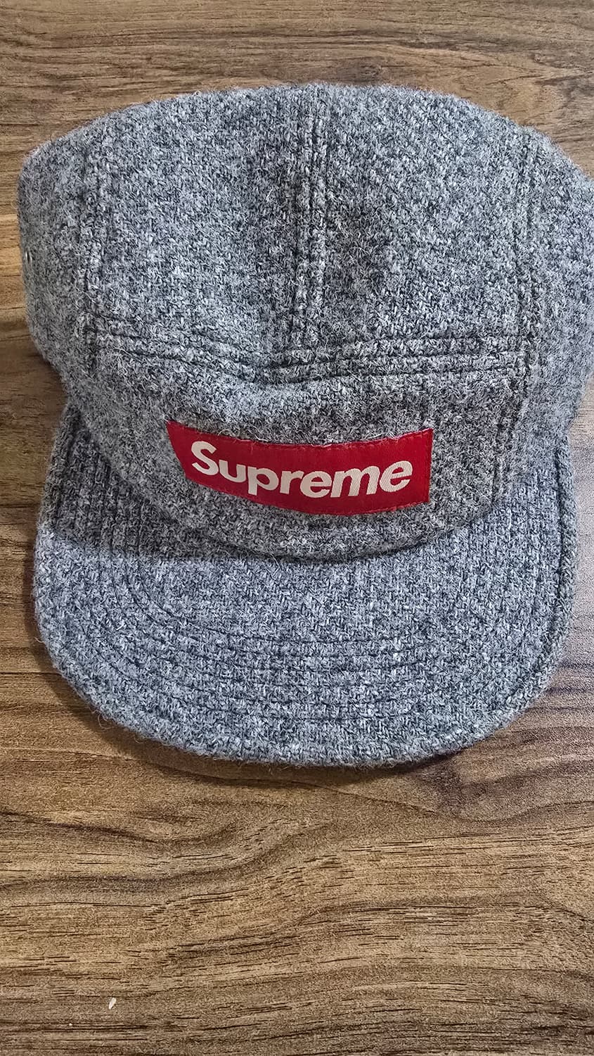 슈프림 1st 해리스 트위드 캠프캡 12FW 상품이미지1