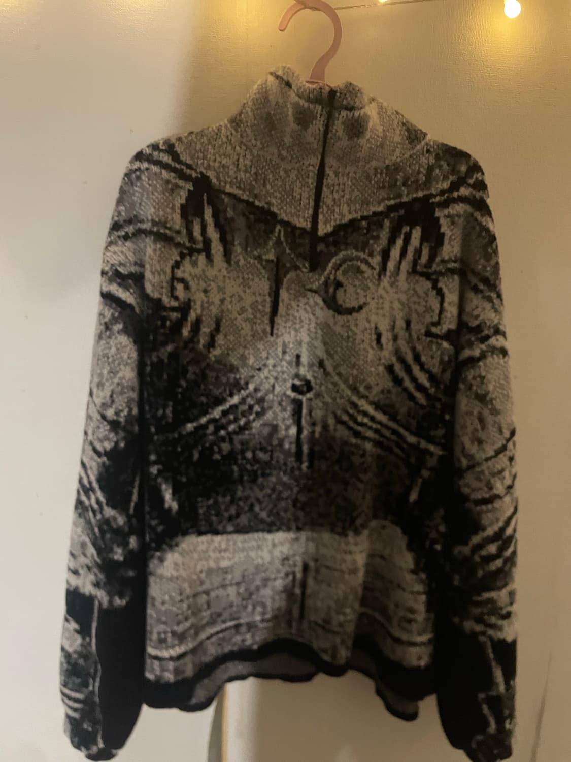 떠그클럽 용기사 니트집업 교신가능!!! 상품이미지2