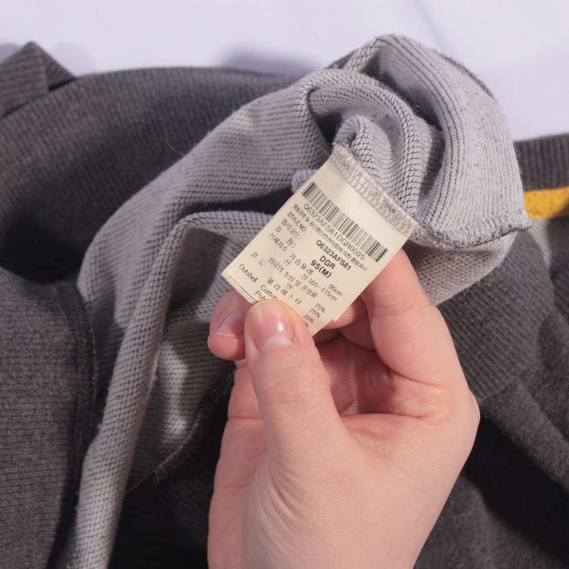 르꼬끄 어깨 프린팅 맨투맨 B107 상품이미지3