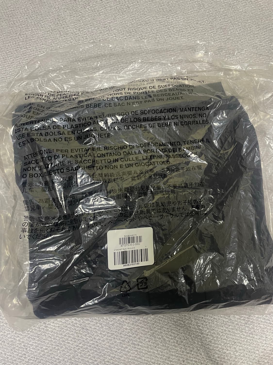 이지갭 발렌시아가 T컷 티컷 파카 S 새상품 상품이미지3