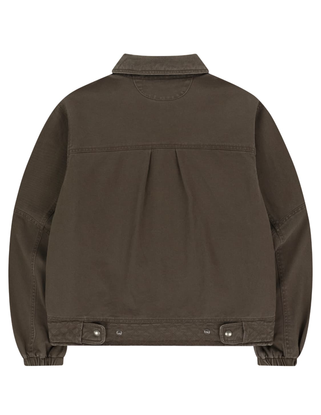 코이세이오 라운드 칼라 스티치 자켓 코코아 2 상품이미지2