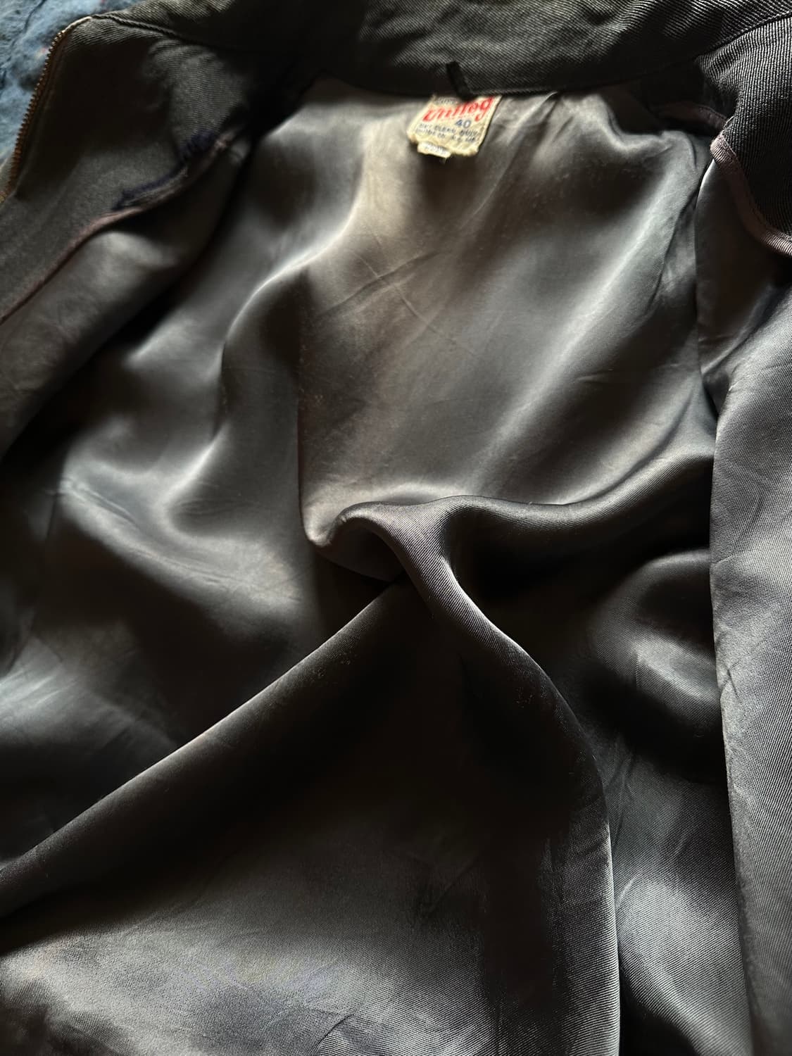 50s USA 빈티지 Unitog 유니온 메이드 투 포켓 울 워크 자켓 상품이미지6