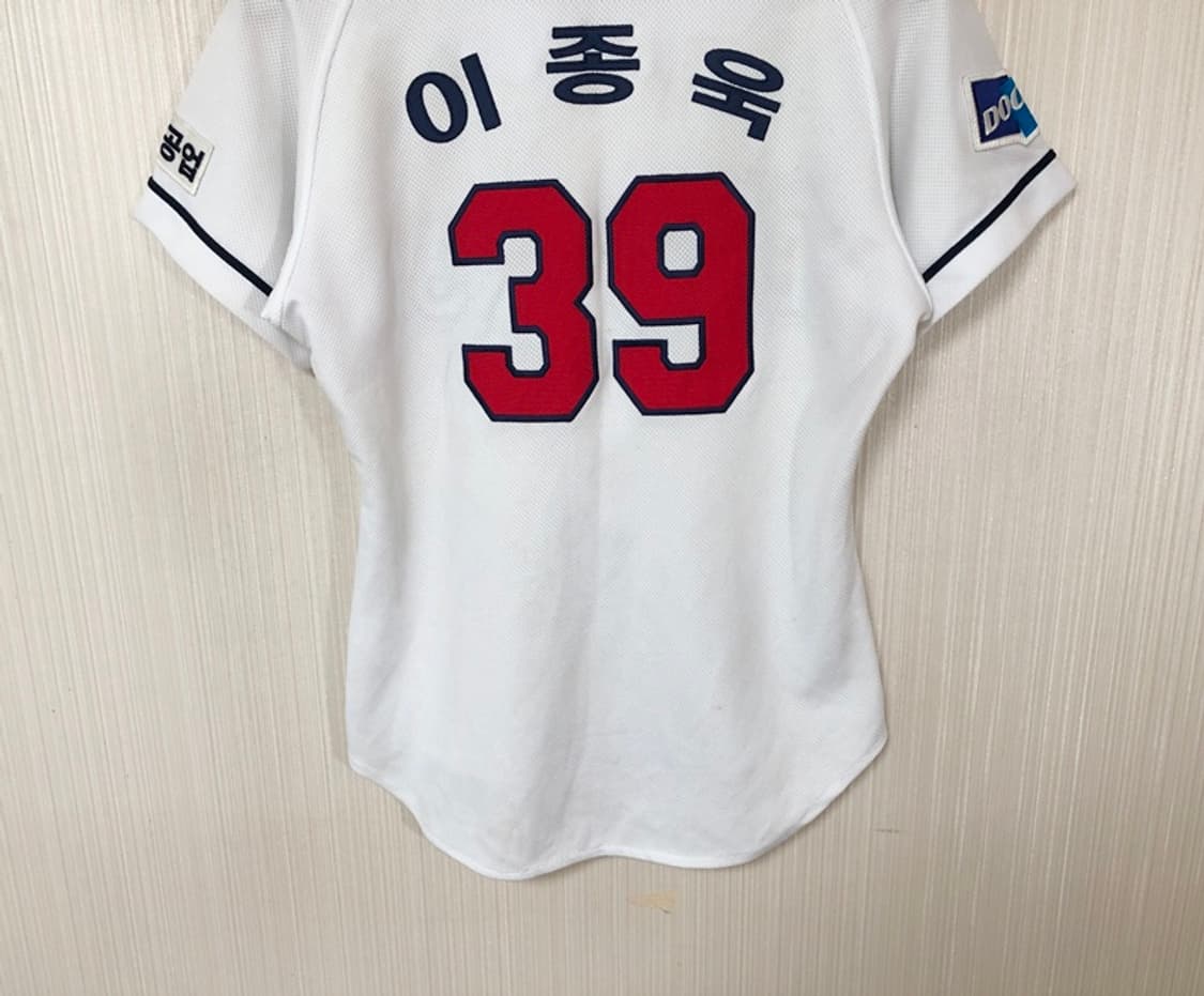 KBO 위팬 두산베어스 홈유니폼/져지 80 #39 이종욱 상품이미지9