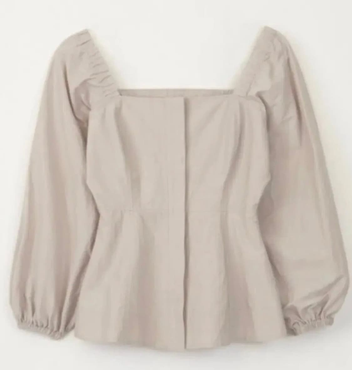 Sie 시에 스퀘어넥 블라우스 XS 상품이미지3