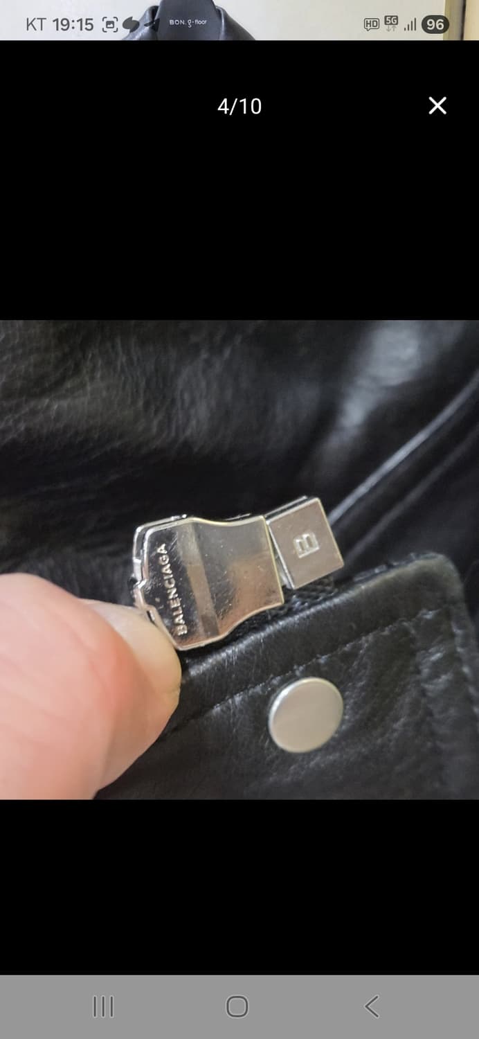 발렌시아가 라이더 가죽자켓 상품이미지4