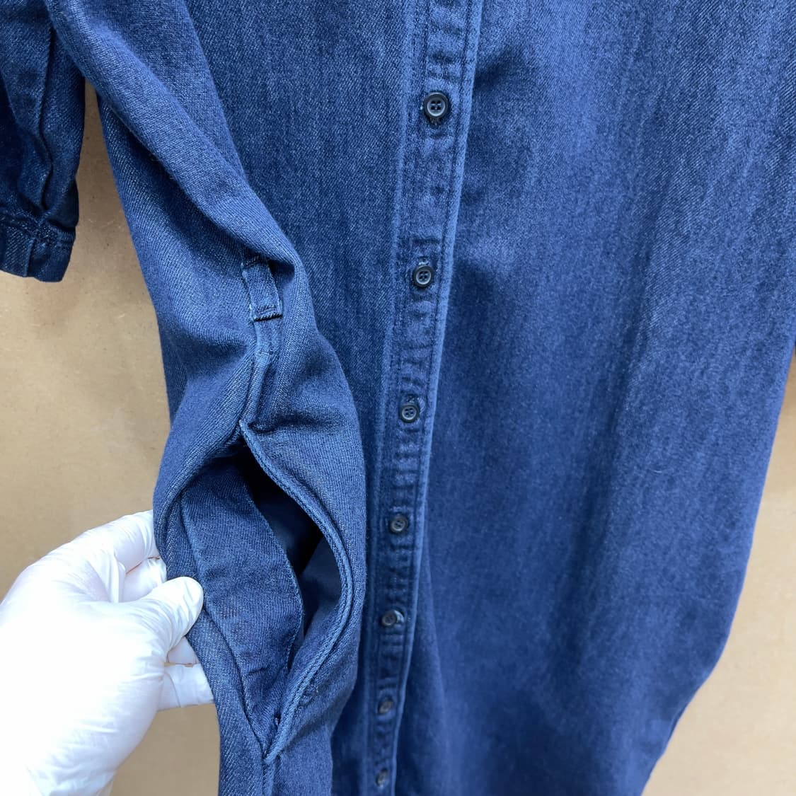 ​COS 코스 박시 데님 셔츠 원피스 38 상품이미지7