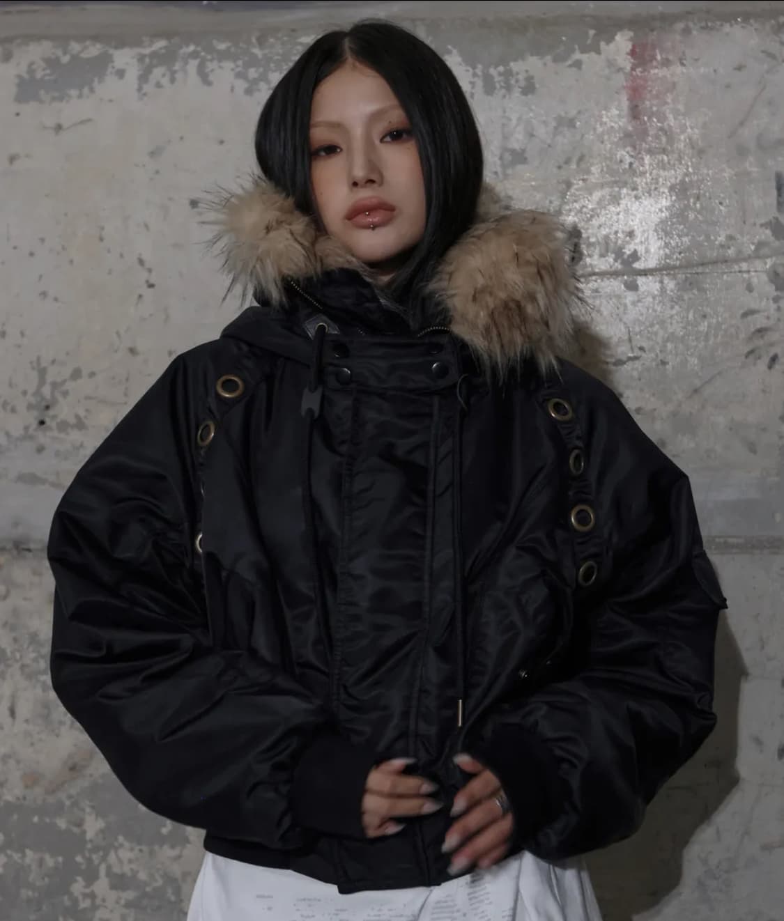 팬시클럽 아일렛 퍼 상품이미지1