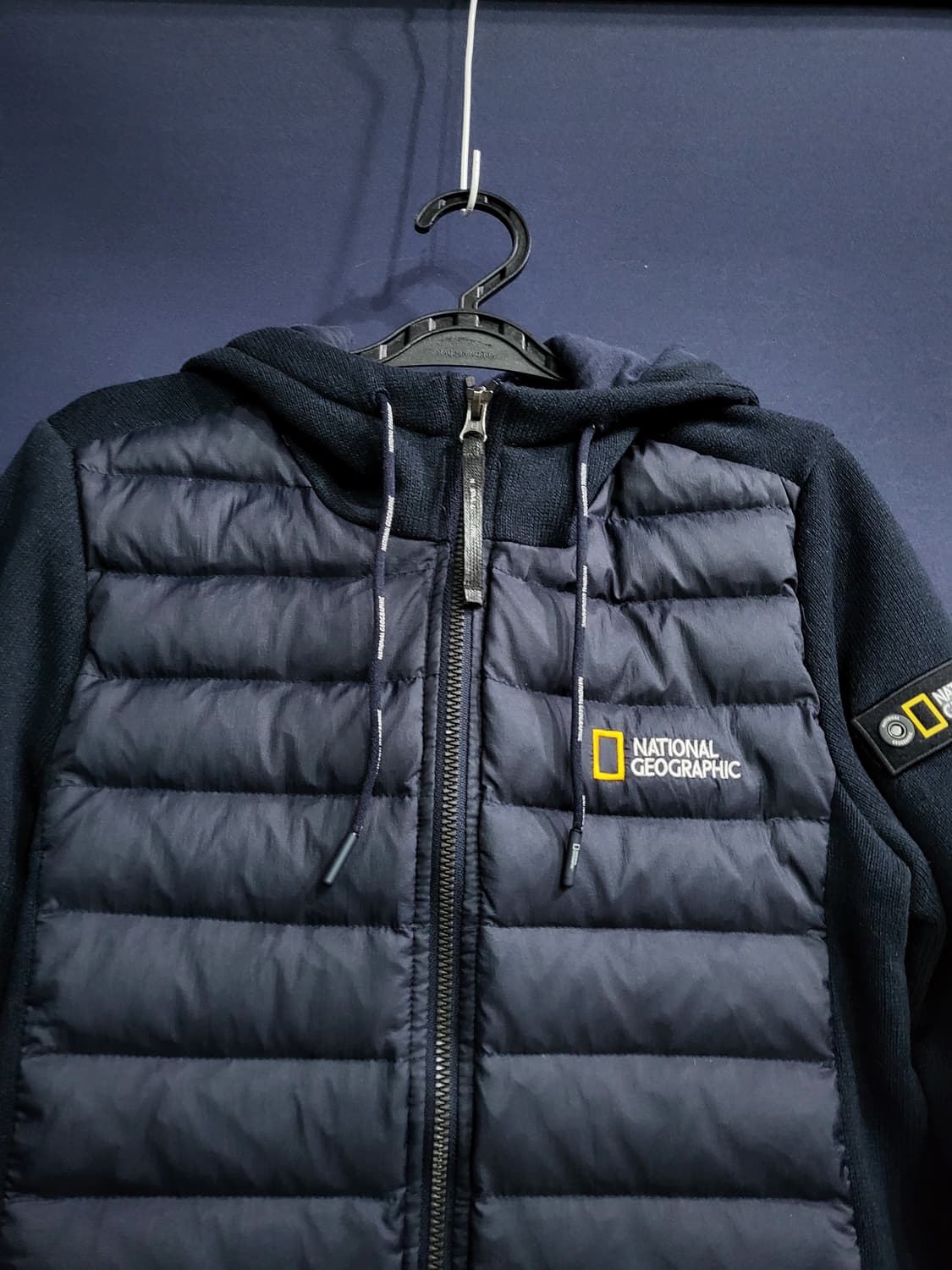 네셔널지오그래픽 후드다운 기모패딩 상품이미지2