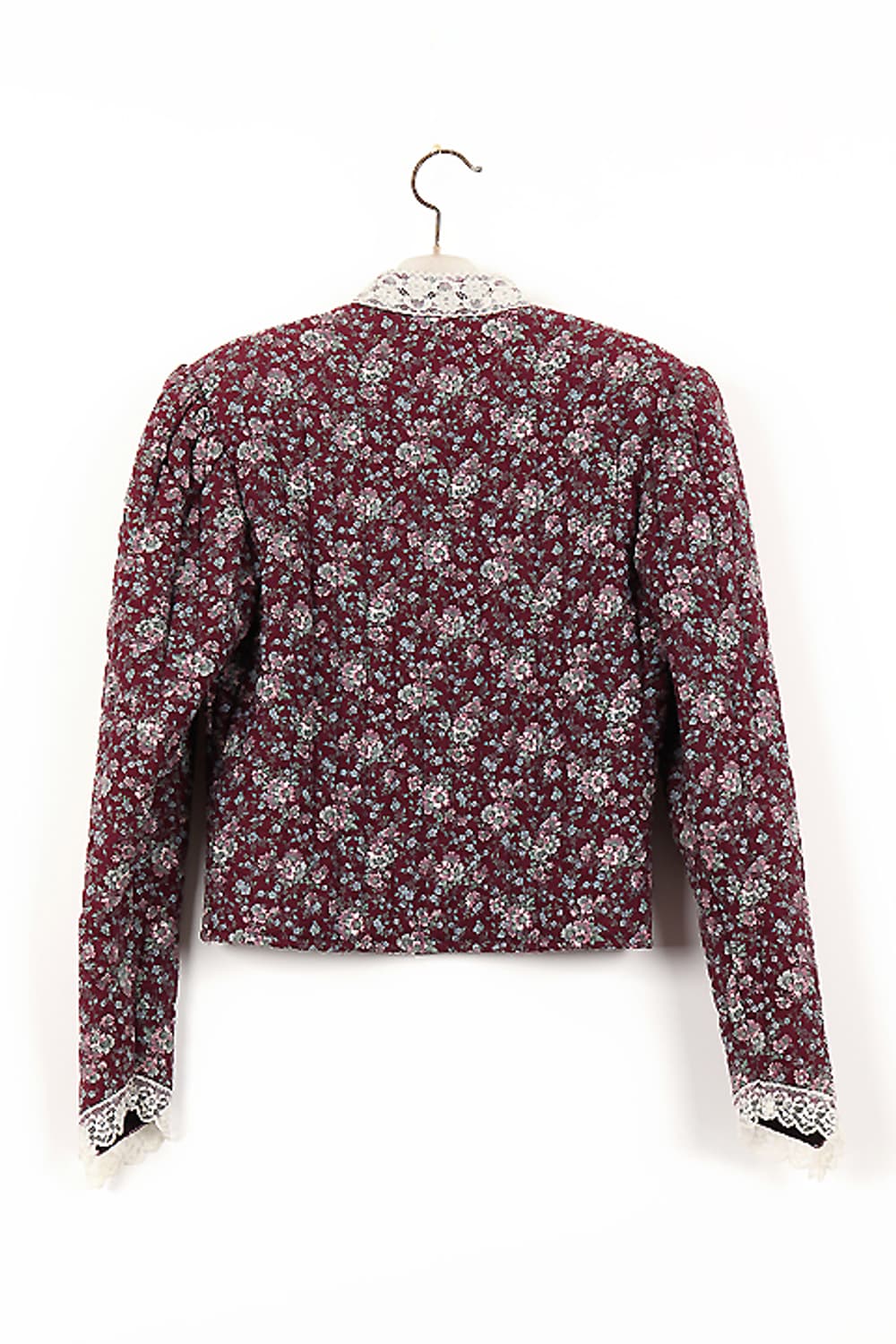 80's GUNNE SAX 플라워 거니섹 퀼팅투피스 상품이미지3