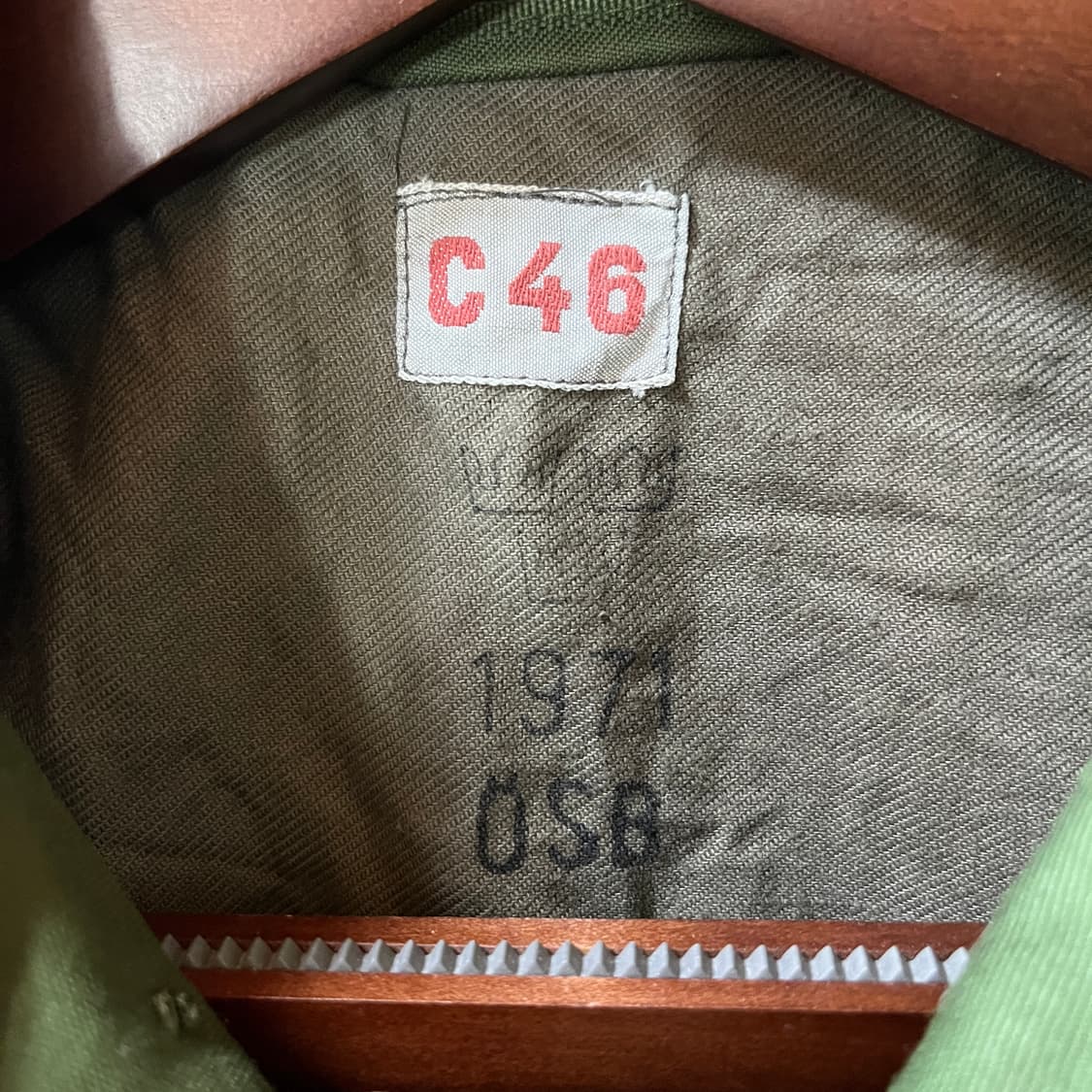  70s 스웨덴군 오리지널 필드 자켓 북유럽 상품이미지2