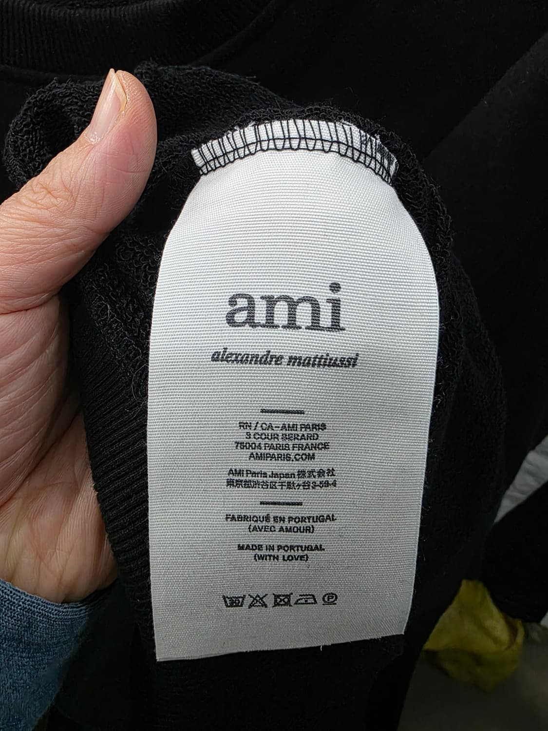 아미 남성 맨투맨 상품이미지5