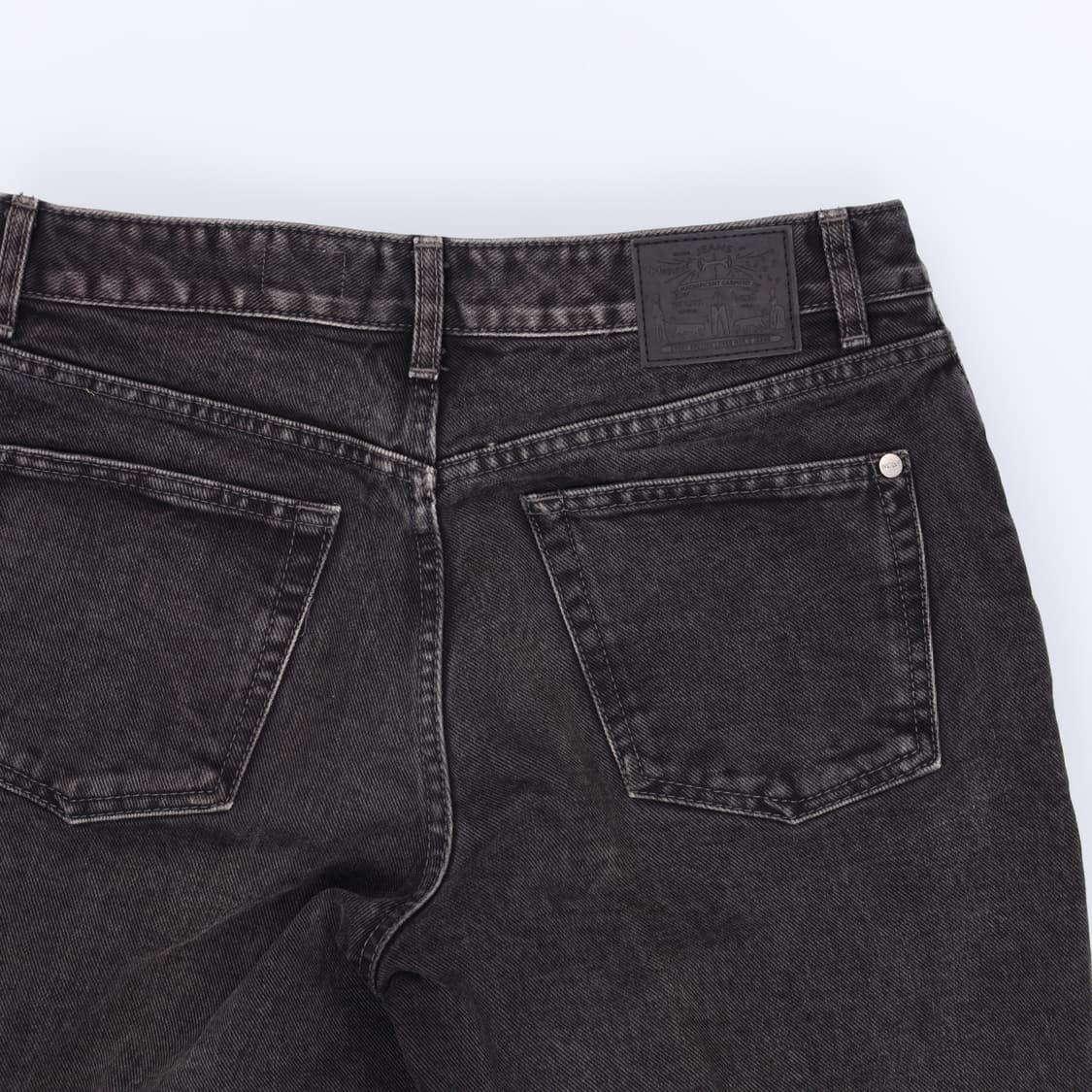 31 모드나인 흑청 데님팬츠 0224H1 상품이미지3