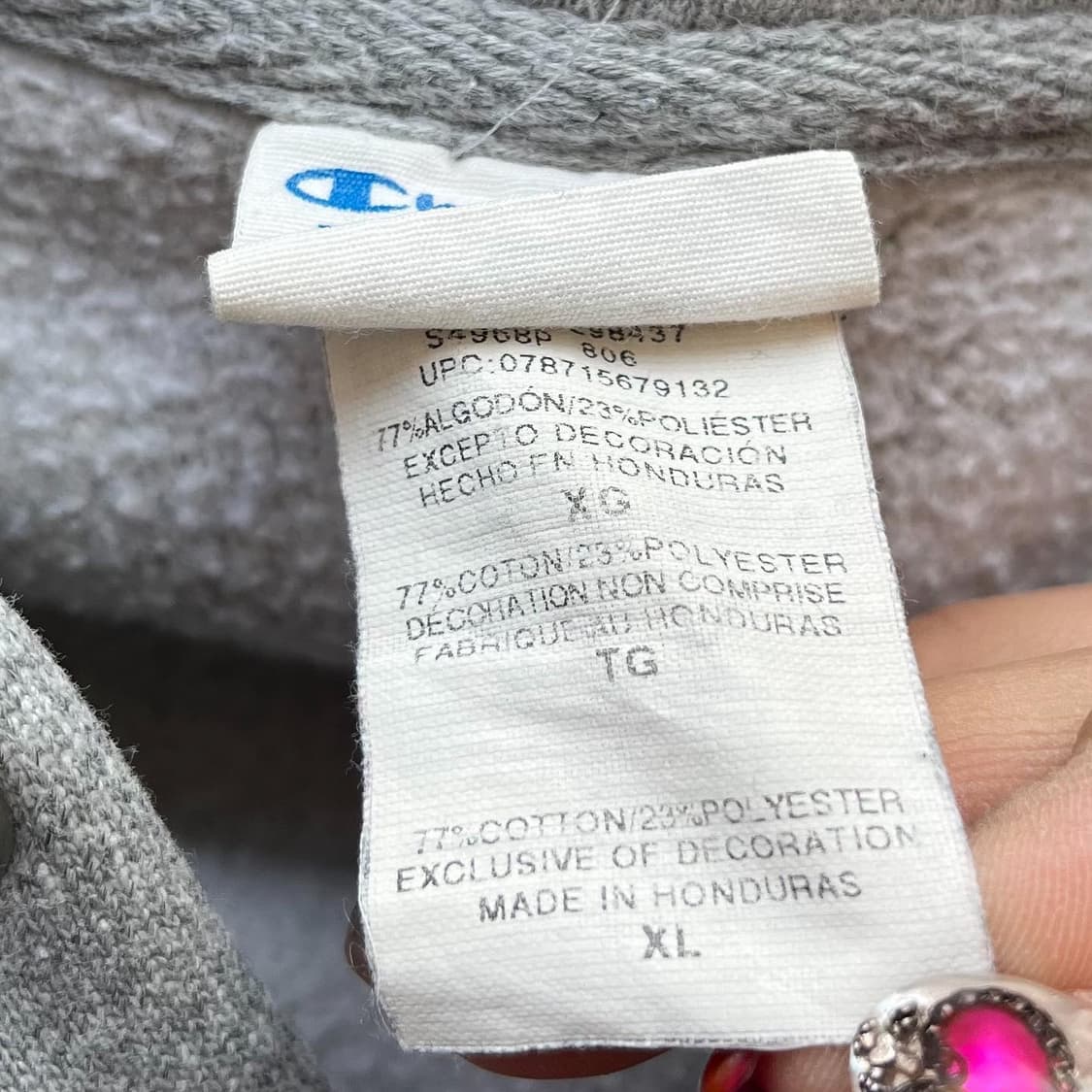 챔피언 리버스 위브 스펠아웃 헤비스웻 후드티 상품이미지8