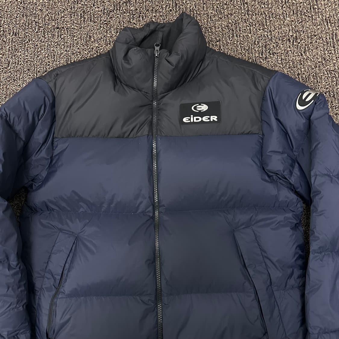 아이더 다운 패딩 점퍼 네이비 S 상품이미지2