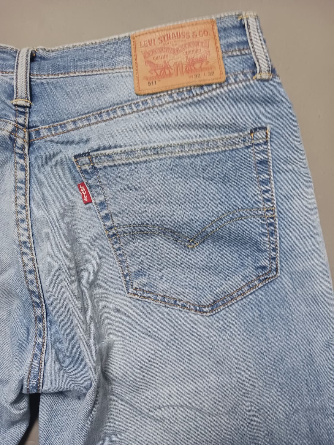 [32] 리바이스 511 연청 슬림진 청바지 상품이미지9