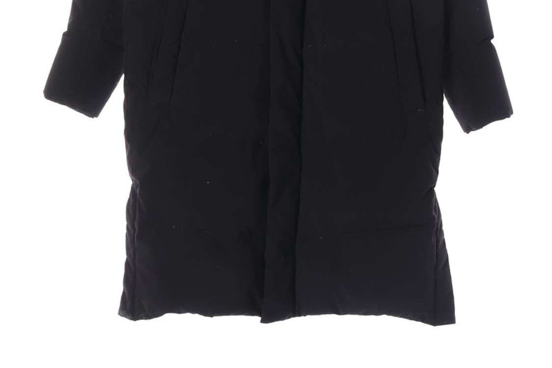 빈폴 아웃도어 여성 거위털 롱패딩 블랙 95 상품이미지6