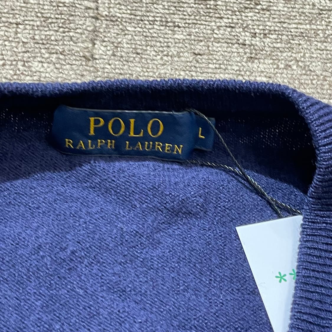 (L) POLO 폴로 랄프로렌 브이넥 니트 상품이미지7