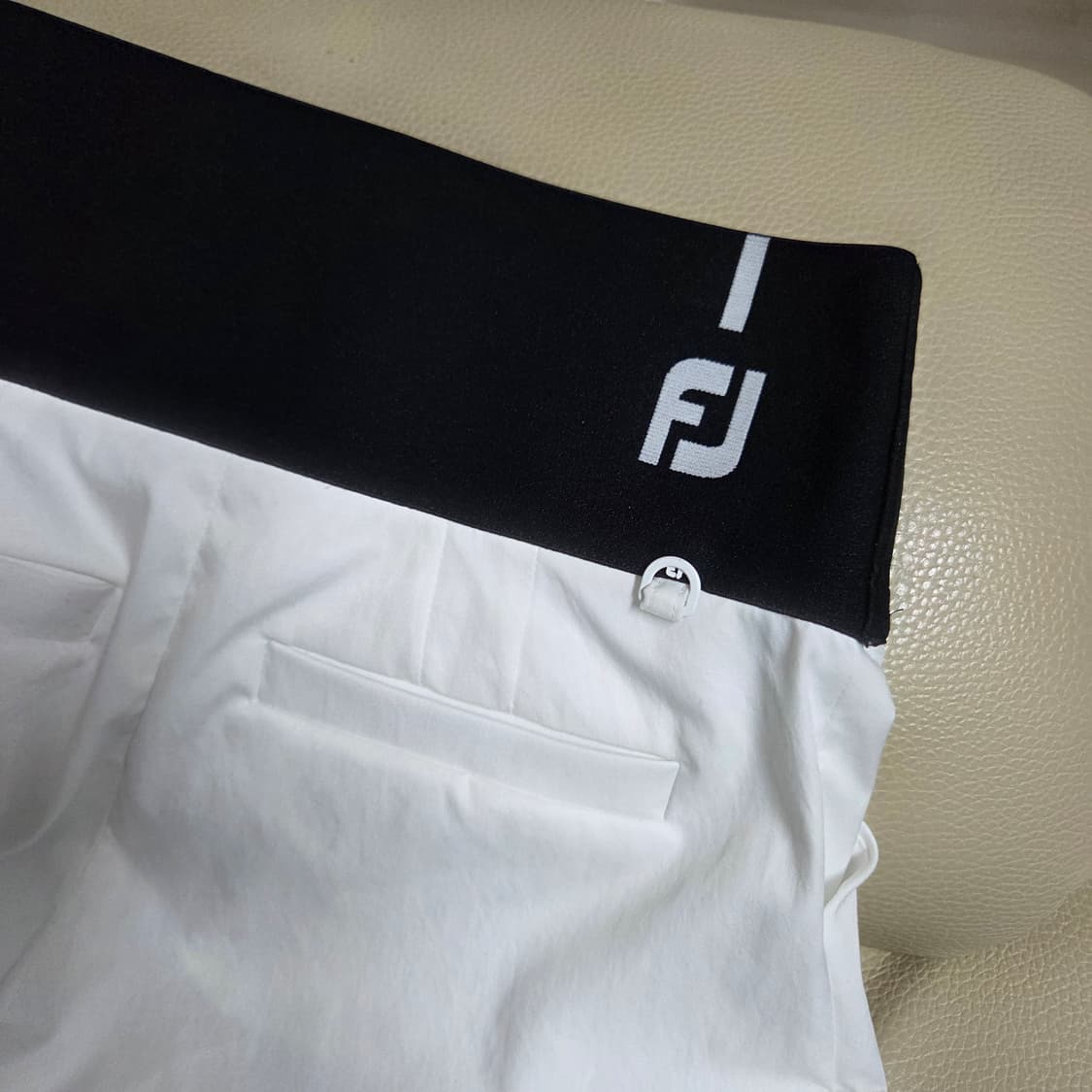 새거수준))풋조이 여성 골프 바지 XS(25) 화이트 상품이미지5