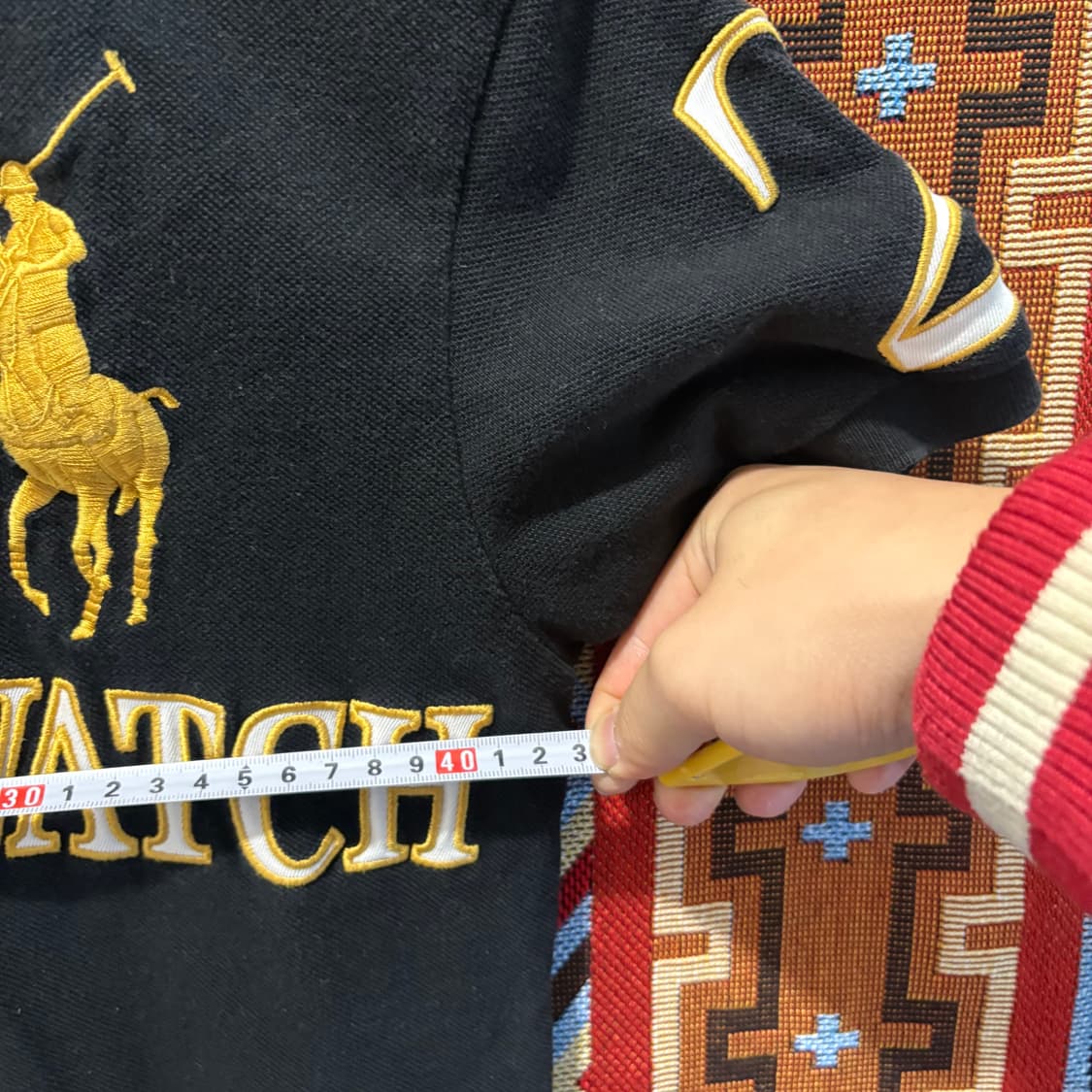 폴로 빅포니 블랙와치 반팔카라티 상품이미지8